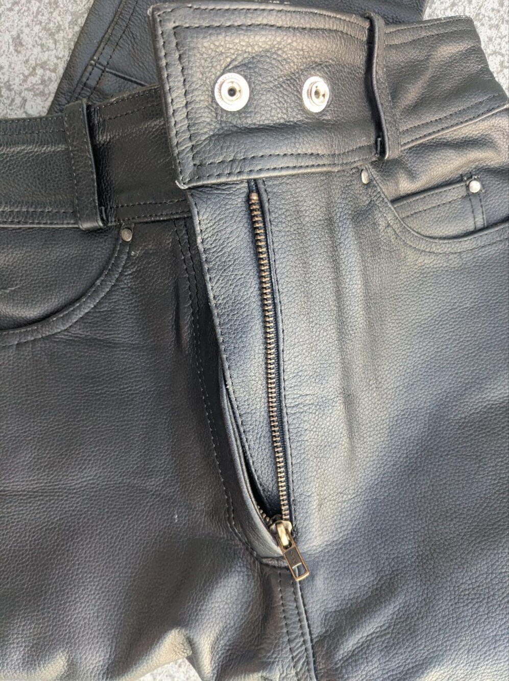 Leather Pants - READ DESCRIPTION - Picture 9 of 9